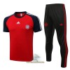 FC Bayern München Trainingsshirt Pak 2022-23 Rood Blauwe - Heren